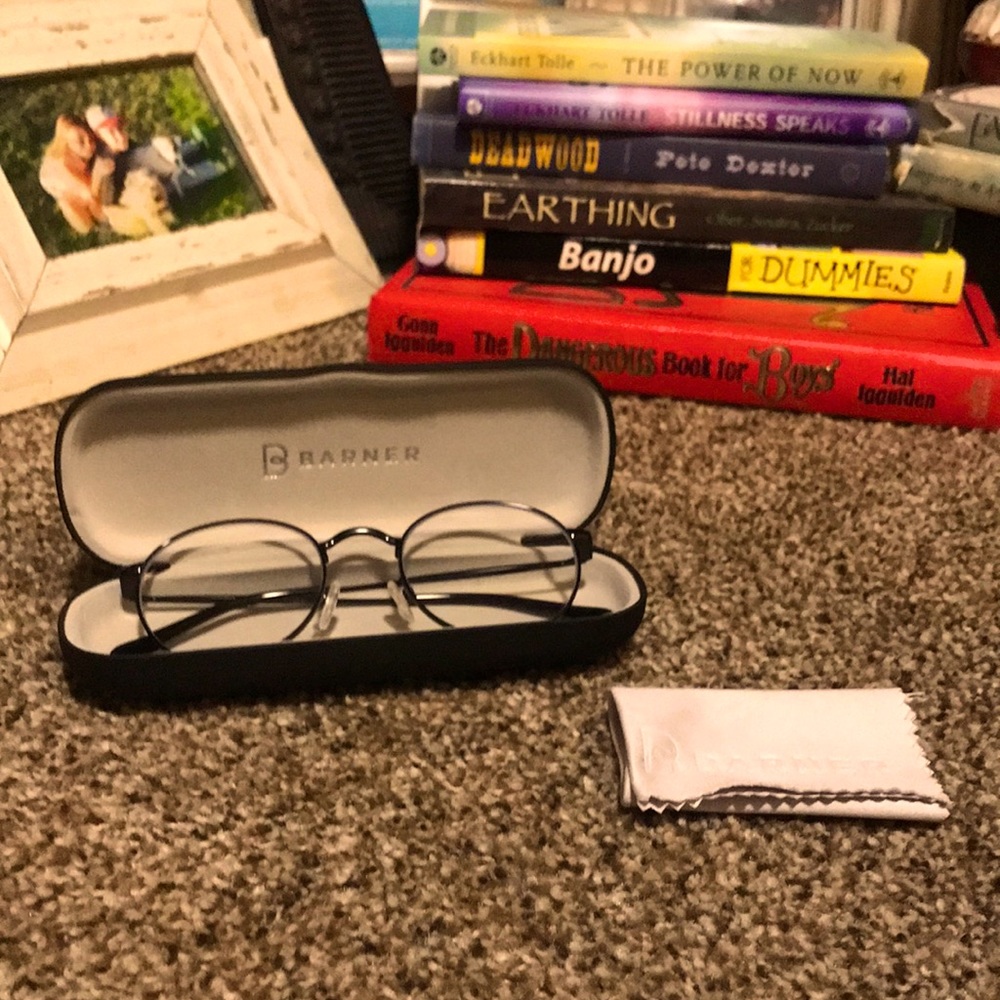 Barner Blue Light Blockers Recoleta Black Noir Wire Frame Glasses